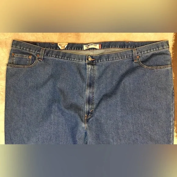 Levi's 560 Comfort 60x30 Big & Tall Loose Fit Denim Jeans - Men's - New! - Picture 5 of 9